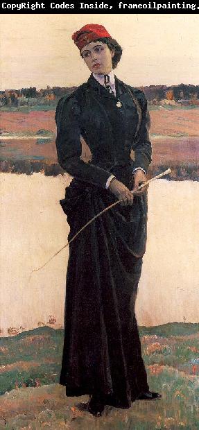 Nesterov, Mikhail Portrait of Olga Nesterova, The Artist's Daughter